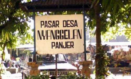 Pasar Nyanggelan, Panjer