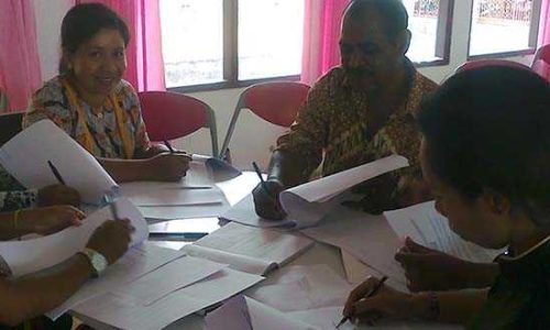 Peserta Pendidikan dan Pelatihan KPRI Usaha Jaya