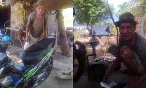 Bai Bernard di bengkelnya.