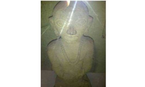 Arca Megalitik Folonesia yang disimpan di Museum Lampung (foto : destamala)