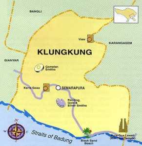  Peta Klungkung