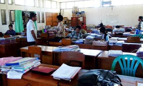 Ruangan Guru SMAN I Larantuka, Flores Timur (ist)