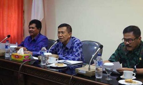Gubernur Bali, Made Mangku Pastika, (tengah) di dampingi Sudikerta dan Cok Pemayun (foto hmspemprovbali)