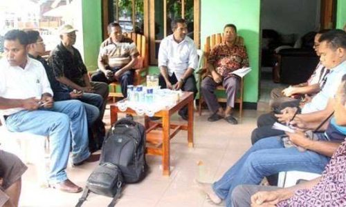 Jumpa Pers Panitia Pembentukan DOB Kabupaten Pantar di kediman Pdt. Jack Karmany, S.Th (ist)