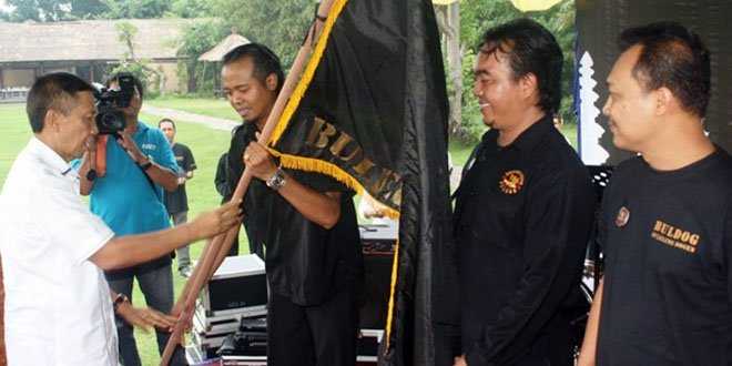 Pelantikan Buldog di Kertalangu (foto:sandrowangak)