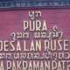 Papan Nama Pura