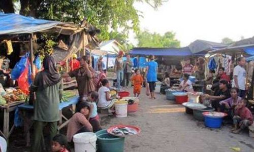 Situasi di Pasar Pada Lewoleba (ist)