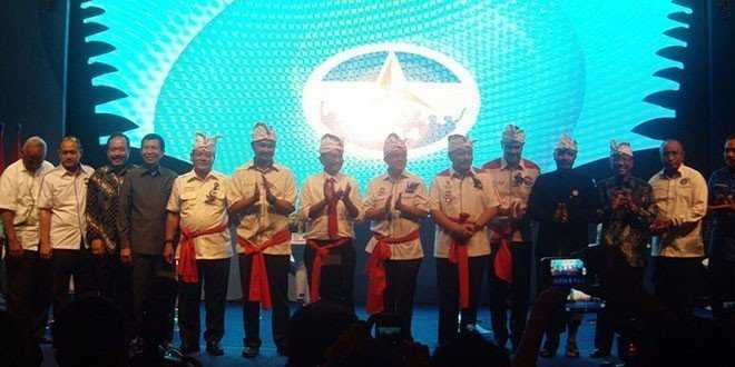 Para Capres Konvensi Demokrat usai debat di Hotel Aston Gatot Subroto, Denpasar (foto:sandrowangak)