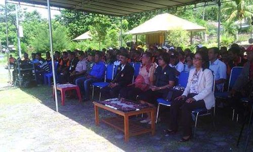 Kegiatan Apel Siaga di Flotim Untuk Menyukseskan Pileg 2014 (foto: masankian)
