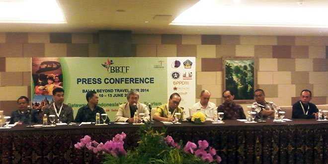 Bali and Beyond Travel Fair 2014 (BBTF) yang dihelat di Bali Nusa Dua Convention Center (BNDCC), Nusa Dua, Bali (Foto: kresia)