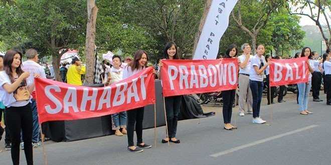 Sahabat Prabowo di Lapangan Puputan-Renon (adit)