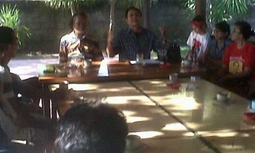 Deklarasi Mendukung Jokowi-JK di Serangan (ist)