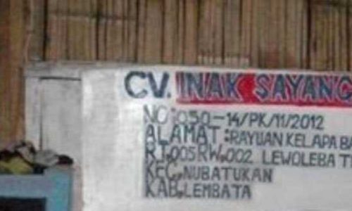 CV. Inak Sayang (ist)