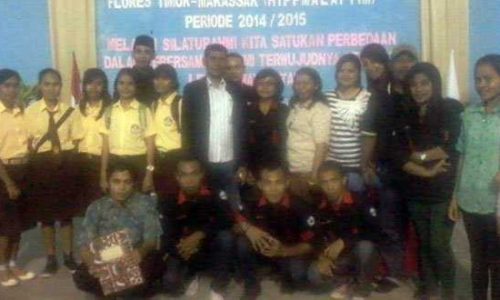 Badan Pengurus dan anggota HIPPMALA FLOTIM (foto: masankian)