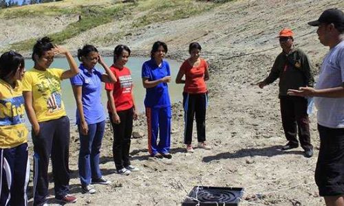 Peserta Outbound para guru Lembaga Pendidikan Tenaga Keguruan (LPTK)-UNDANA Kupang (foto:gustitanggur)