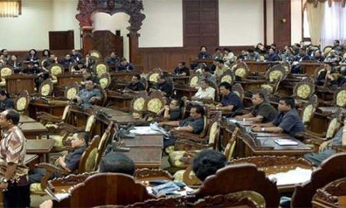 suasana sidang DPRD Bali (ist)