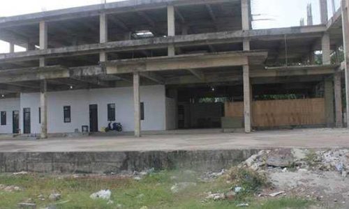 Bangunan Gedung Rumah Sakit Pendidikan UNRAM (foto: arie)