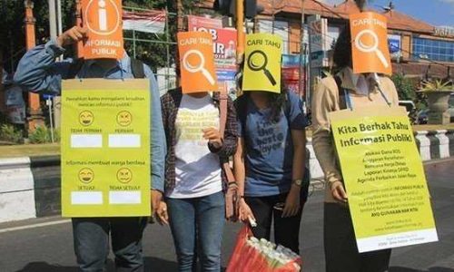 Aksi Ahri Hak Untuk Tahu (ist)