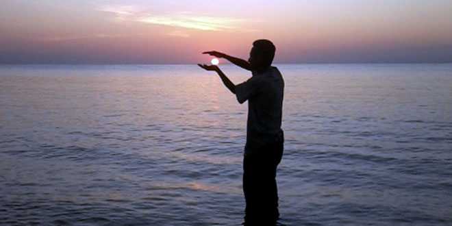 Obyek wisata sunset (foto: masankian)