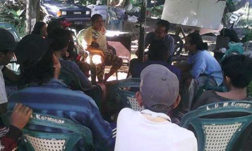 Pelatihan Pembibitan (foto:Nyoman Sunuasih)