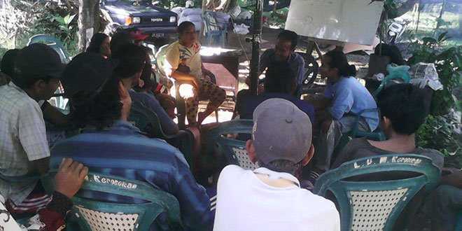 Pelatihan Pembibitan (foto:Nyoman Sunuasih)
