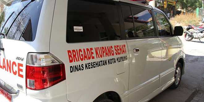 Mobil Brigade Kupang Sehat (foto: nusbaitanu)