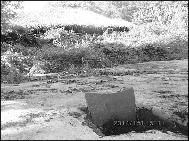 Kondisi Lewu Kepuhur di Kampung Adat Lewohala (Sumber: Foto Lapangan, 8 Januari 2014)