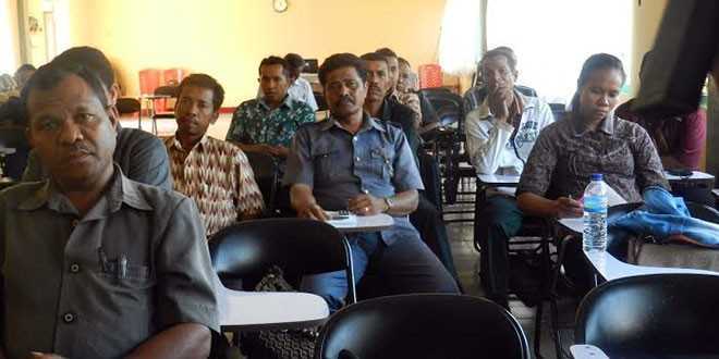 Kegiatan lokakarya paikem dan pembelajaran tematik di Flotim (foto: masankian)