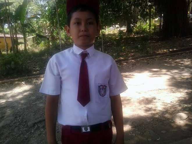 Eugenius B. Sina Liwun dari SDK Riangkotek (foto: thobiasruron)