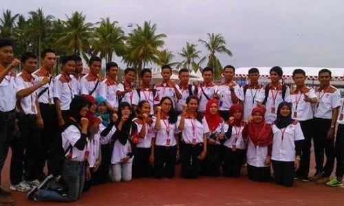 Peserta kegiatan Pemuda Bahari 2015 (foto:doc.yanto)