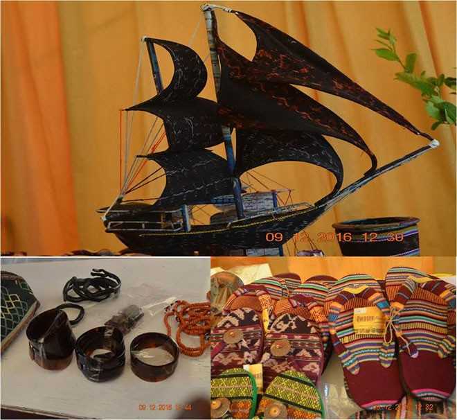 Kerajinan tangan khas Lembata (foto:sandro)