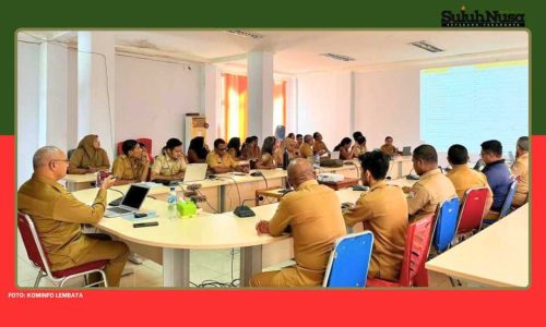 Sekda Lembata Soroti Pentingnya Pelaporan SPM Terpadu OPD