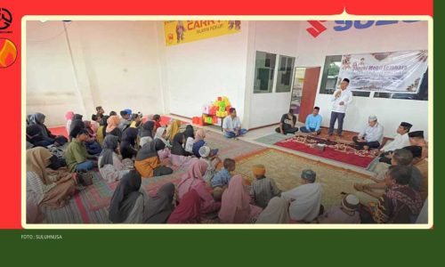 Beginilah Suzuki, Jual Mobil dan Santunan Anak Yatim di Lembata