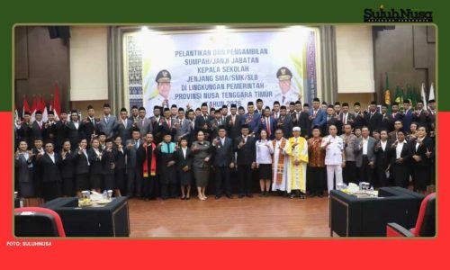 Niko Honi Jadi Kasek SMAN I Nubatukan, Melki Tekankan Evaluaso Tiga Bulan