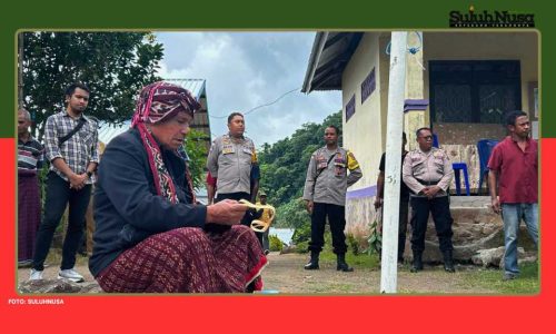 PLN Hadir Bersama Adat: Pengukuhan POKJA Tanah PLTP Atadei Dilandasi Kearifan Lokal di Nubahaeraka