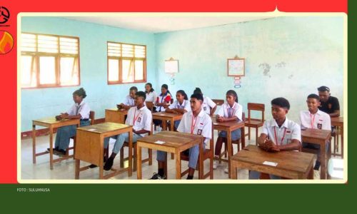 Asten Bait Serukan Semangat Perubahan di SMA Nusa Timor Kiuoni