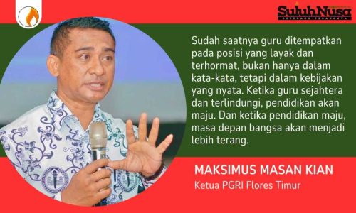 Mengetuk Kejujuran Hati Pemangku Kepentingan: Suara PGRI Flores Timur yang Menunggu Keadilan dan Kepastian