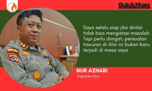 Kapolres Alor: “Jangan Rekayasa Kasus! Kami Kerja Profesional Dibawah Bayang-bayang Praperadilan”