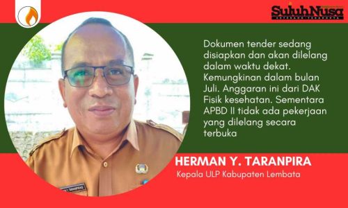 ULP Lembata Siap Lelang Pekerjaan Gedung CT Scan