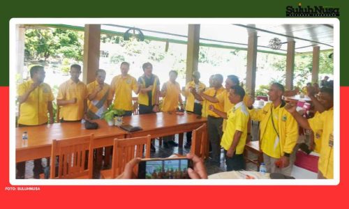 Mendapat Tugas Baru Dari Golkar, Piter Tunduk, Alexander Ketua Golkar Lembata