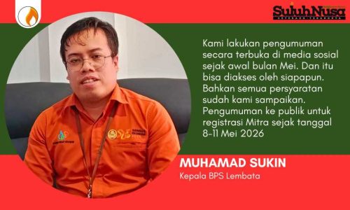 BPS Lembata Tepis Isu Rekrut Mitra Diam Diam Untuk Sensus Ekonomi 2026