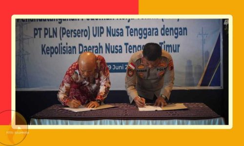 PLN UIP Nusra dan Polda NTT Perkuat Sinergi Pengamanan Proyek Strategis Ketenagalistrikan