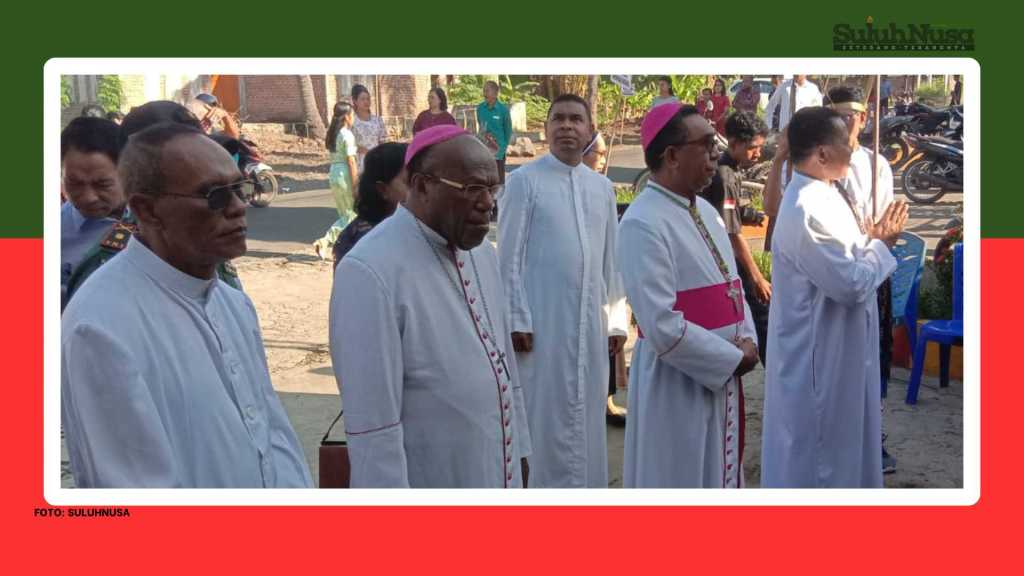 Uskup Jayapura Hadiri Syukur 25 Tahun Kongregasi DST di Flores Timur, Lanjutkan Kunjungan Pastoral ke Lembata