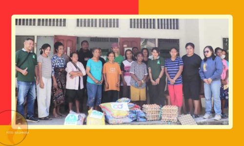 Yayasan PAPHA Indonesia dan Forum CSO Salurkan Paket Sembako bagi Sasaran yang Terdampak Gempa Flores.