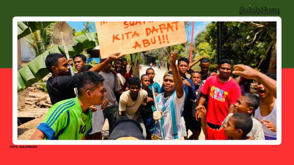 Mereka Datang Dapat Suara, Kami Dapat Abu”: Delapan Tahun Menunggu Aspal, Warga WolBar Gali Jalan dan Tanam Pisang